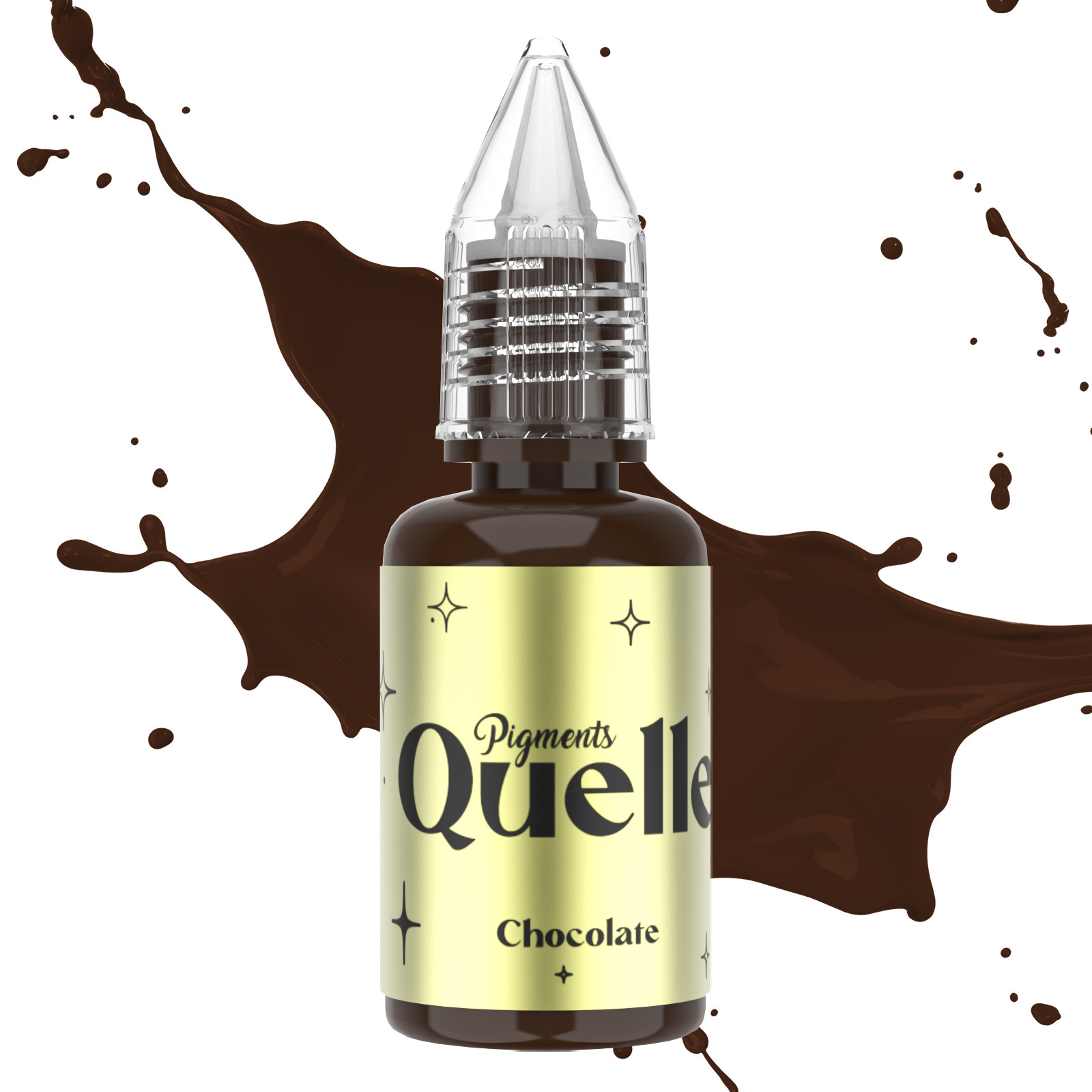 Quelle bordado 15ml bordado tinta de tinta de tinta nueva línea de ojos bordado labio ceja herramienta de bordado de tinta