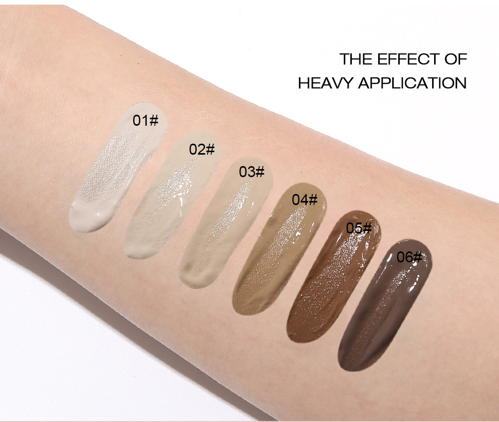 YOUNG VISION Press Foundation Matte, non-smudge, contouring and facial modifying Foundation undefined