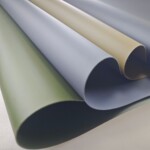 现货供应TPU仿HYPALON海帕龙橡胶布0.7mm/1.0mm细纹抗拉力面料