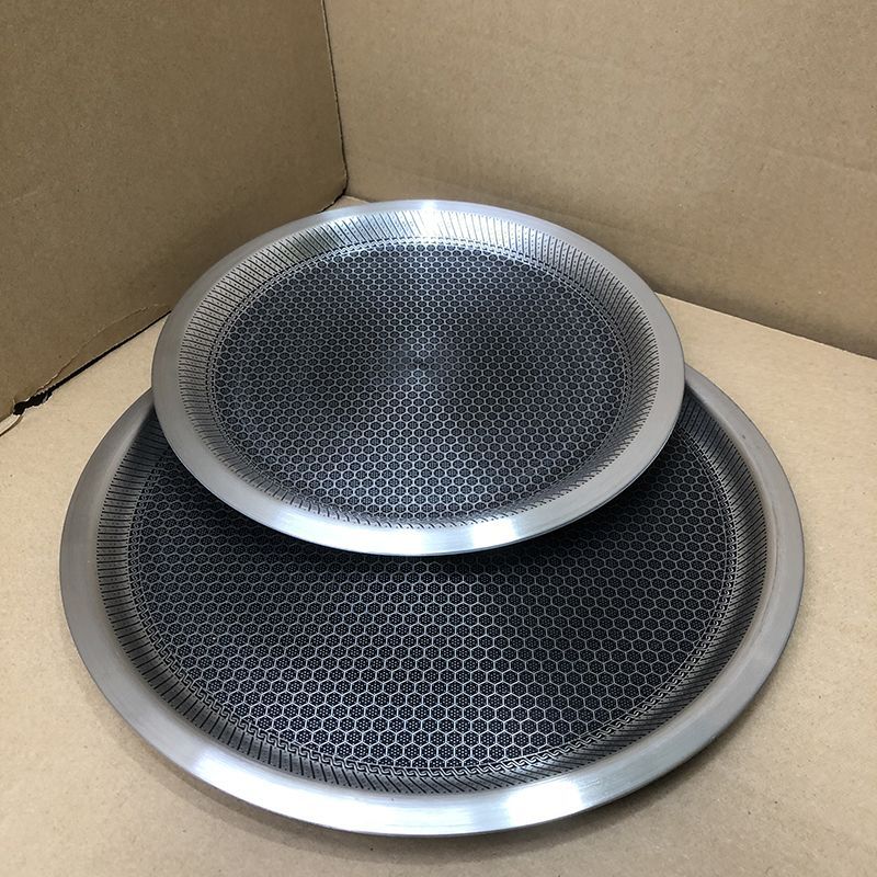 316 plato de acero inoxidable frito plato de pescado al vapor de alto valor de barbacoa de filete frito plato antiadherente horno magnético adecuado