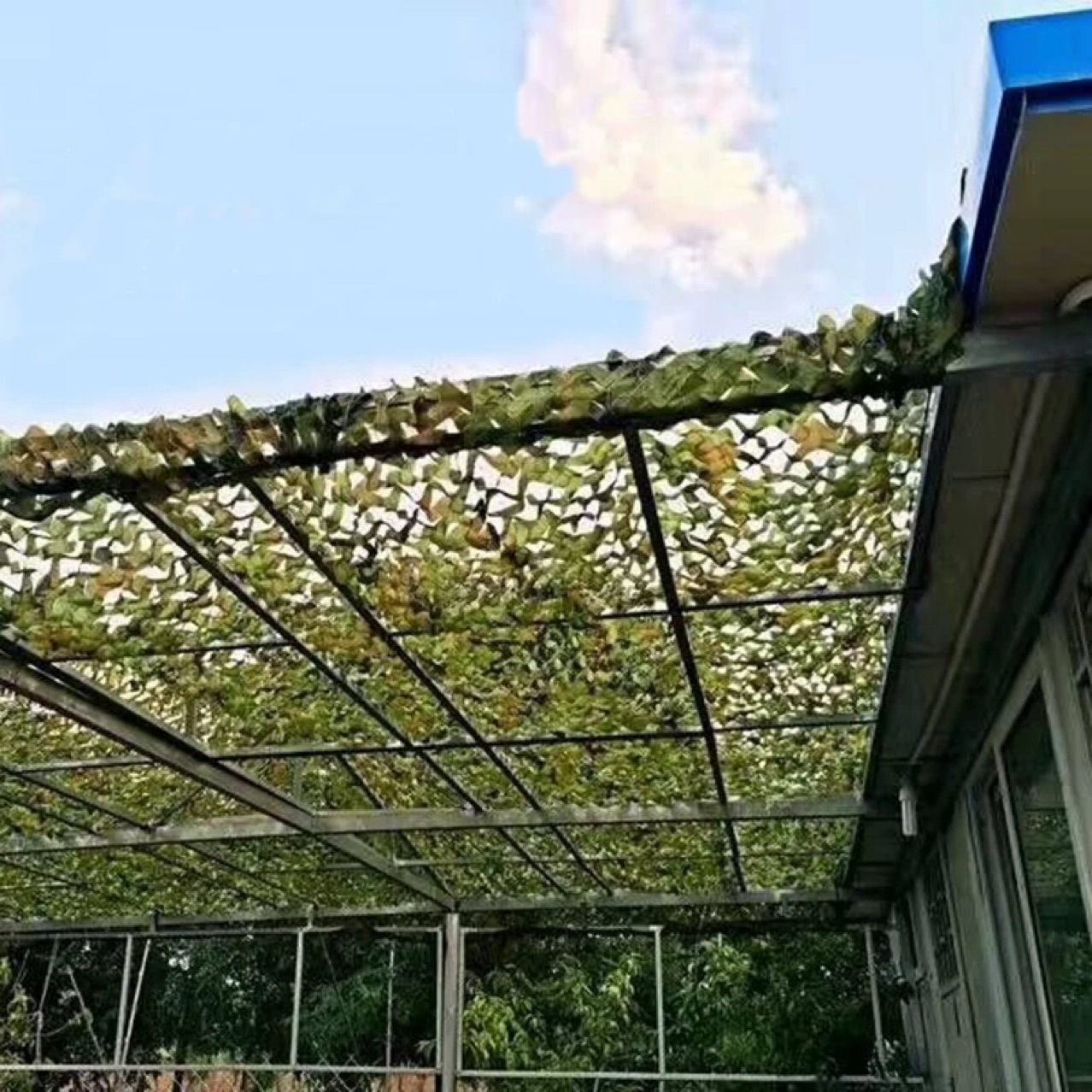 Camouflage Net, Camouflage Mesh, Sunshade Net, Single-Layer Sun Protection, Encrypted and Thickened, Outdoor Anti-Drone Photography, Anti-Counterfeiting Mesh Fabric, Covering and Blocking
