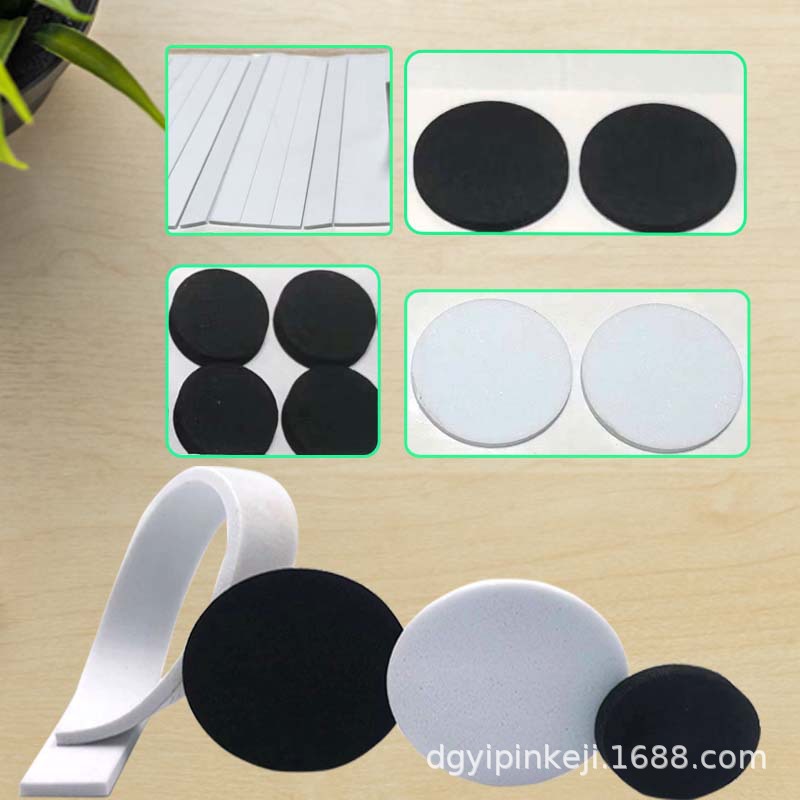 厂家批发硅胶自粘圆形脚垫防撞防滑胶垫方形缓冲减震支架电器垫片