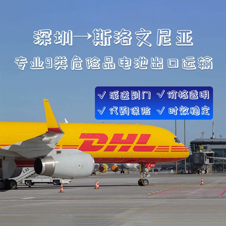 Литиевая батарея Гуанчжоу в Словению DHL экспресс авиадоставка морские перевозки полный контейнер LCL двойное оформление доставка от двери до двери DDP