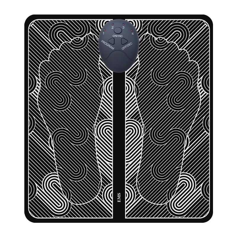 Masajeador de pies, almohadilla para pies para el hogar, dispositivo de terapia para pies, pulso para pies, meridianos, cuidado de la salud, control remoto, almohadilla de masaje para pies recargable