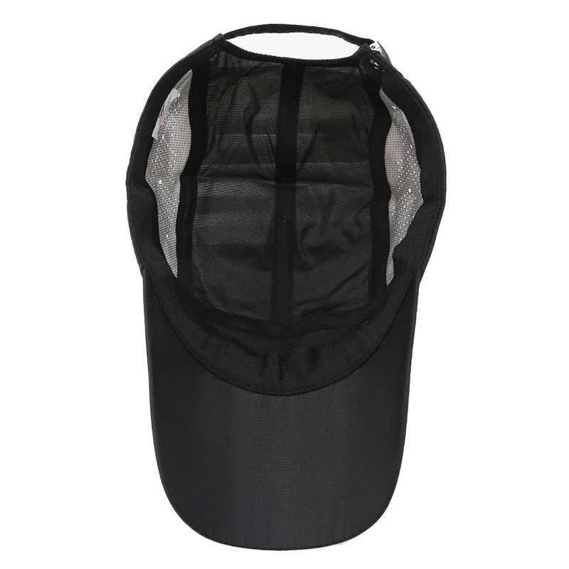 Summer Men's Baseball Light and Thin Mesh Sunshade Running Quick Drying Outdoor Duck Tongue Hat_voghion.com