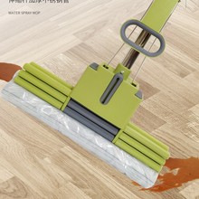 海绵拖把滚轮式家用挤水免手洗胶棉大号拖地吸水轻便一拖加粗杆