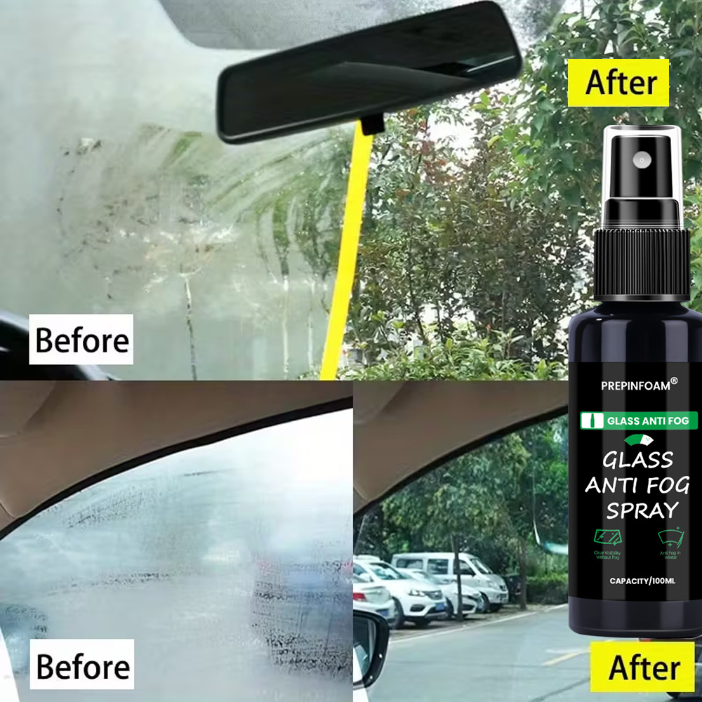 Prepinfoam-P23 Car Glass Anti-Fog Agent Is Exclusively Available for Cross-Border Use, and Is Used for Anti-Fog Spray on Car Windows, Rearview Mirrors, and Front Windshields