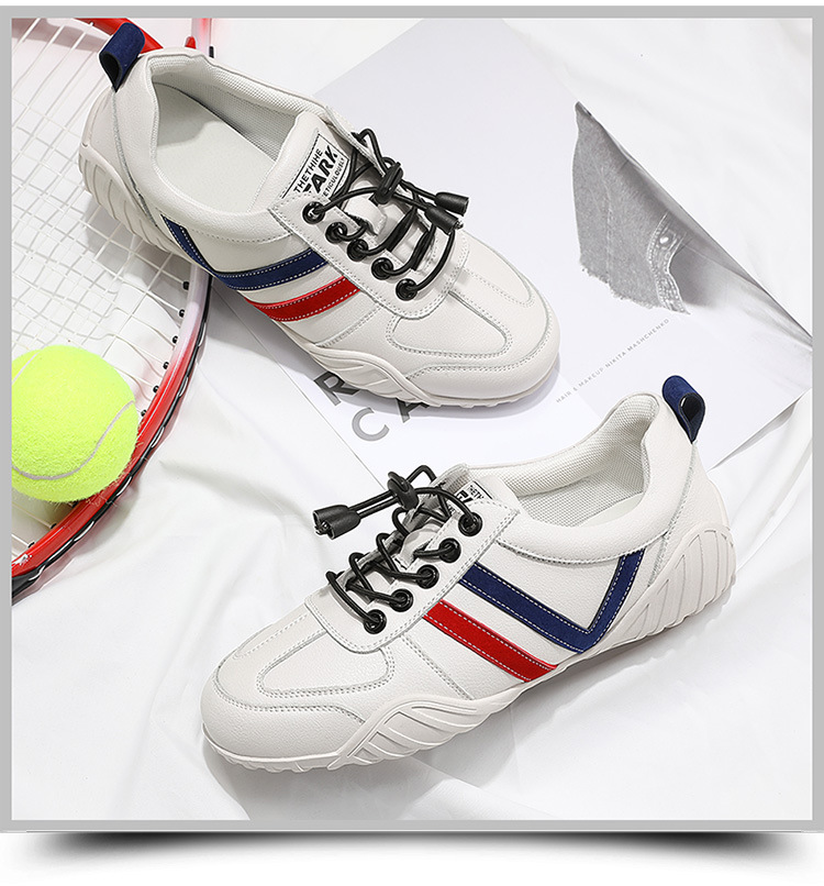 Giày sneaker nữ đế mềm trắng thể thao phối màu be — 3196 màu trắng, 3196 màu be chi tiết 11
