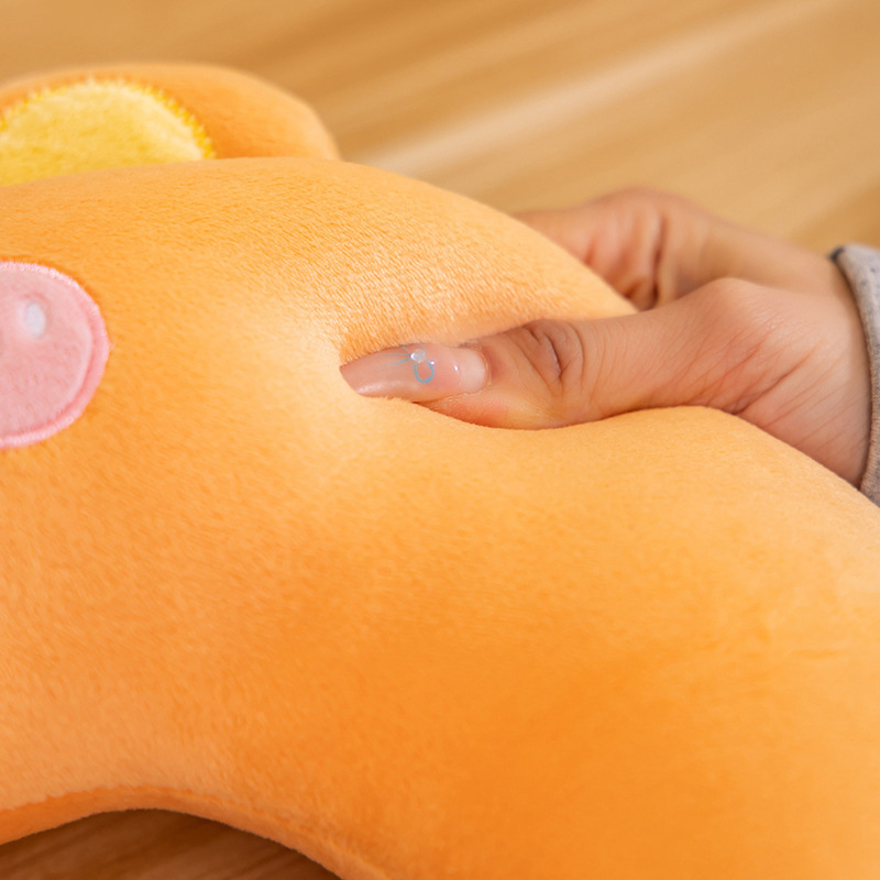 Cuscino da viaggio in memory foam butter bear con mascherina gatto_voghion.com