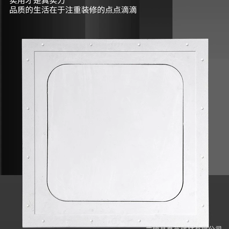 Люк для доступа к потолку из гипсокартона в европейском стиле Rongpai, дугообразный люк в европейском стиле, люк для доступа из гипсокартона с двойным алюминиевым профилем и закругленными углами