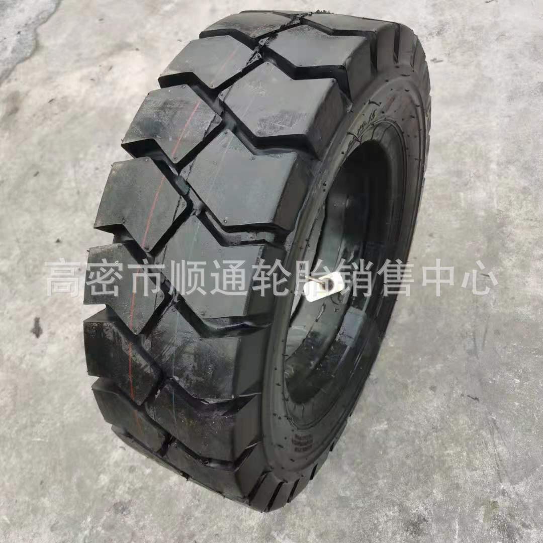 工业叉车充气轮胎28X9-15合力充气叉车轮胎28*9-15工程充气轮胎