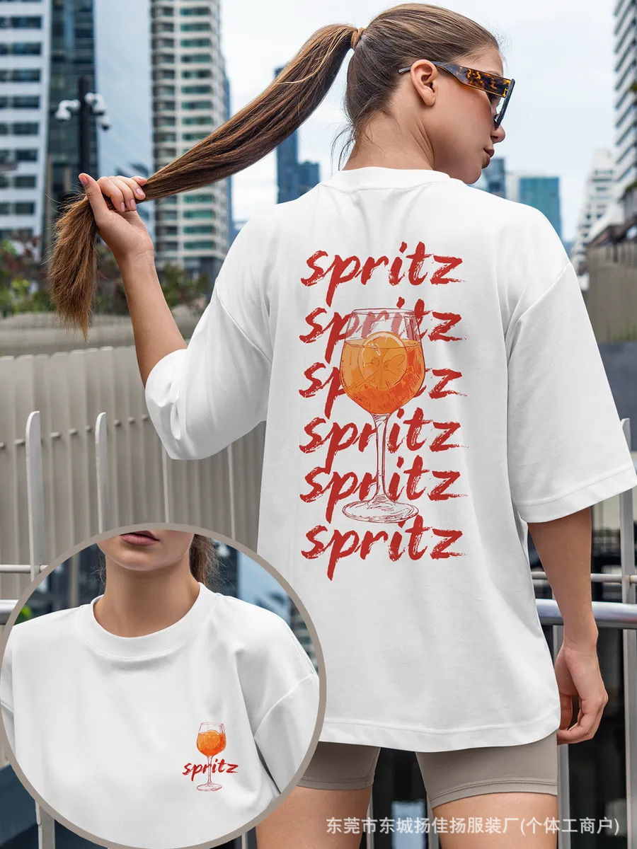 Cotton elegant fashionable summer T-shirt