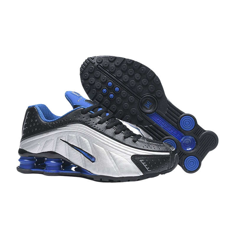 SHOX R4 블랙 실버 블루 후크 40-46