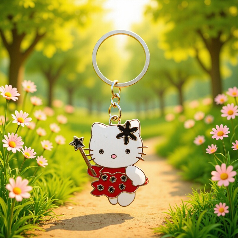 Creative Keychain DIY Personalized Advertising Gift Small Pendant Animal Keychain Painted Keychain Key Chain