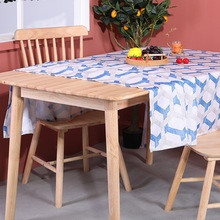 跨境日式棉麻桌布ins家用长方形餐桌布茶几布艺台布盖布一件代发