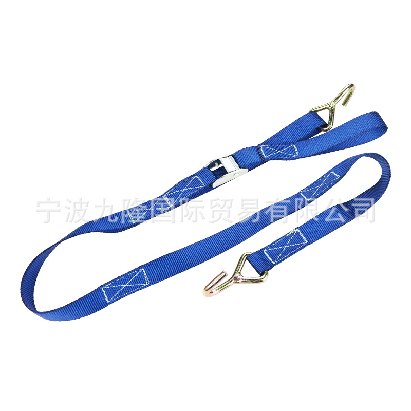 厂家供应 锌扣捆绑带货物捆绑带压扣绑带铁扣拉紧器 物流捆绑器