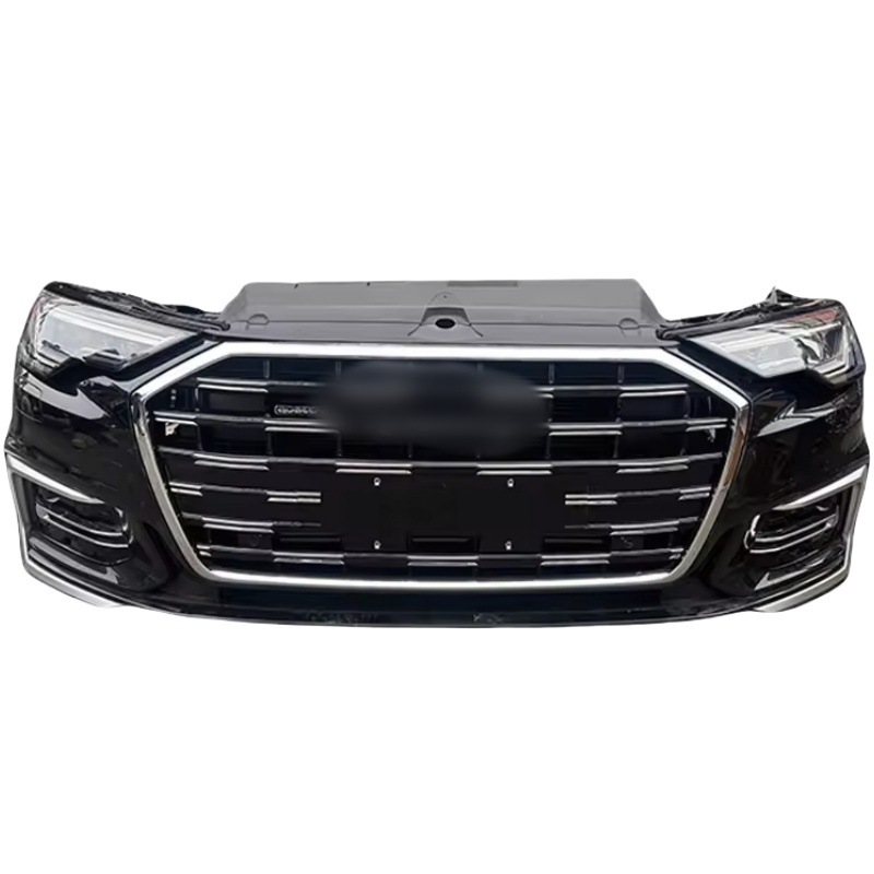 Suitable for Audi A6 Bumper C8 Front Mouth A6L Front Bumper Assembly Hood Fender Original Car Parts