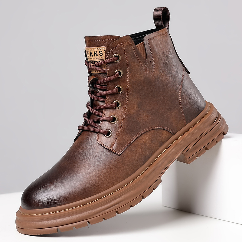 7715 brown single shoes