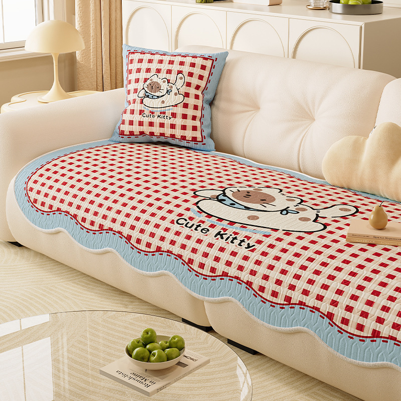 夏用アイスシルクソファクッション、夏用滑り止めクッション、特殊形状マット、冷感シートクッション、通気性、洗濯機で洗えるクールクッション|undefined