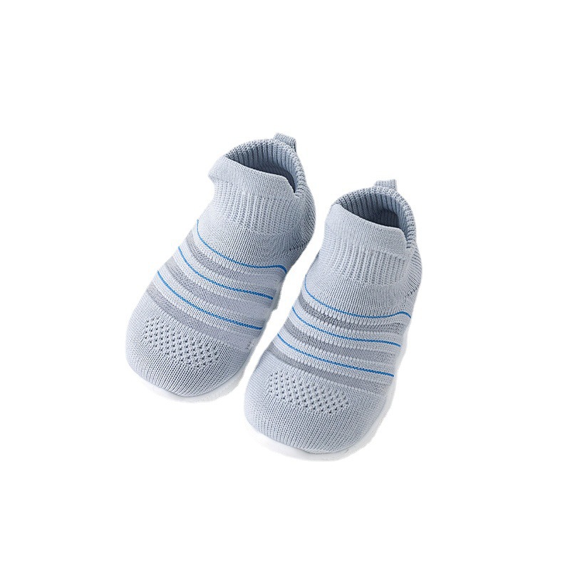 Zapatos de bebé y niño pequeños, nuevos modelos 2022, de malla para primavera y verano, de color sólido, con suela suave, transpirables, para caminar.
