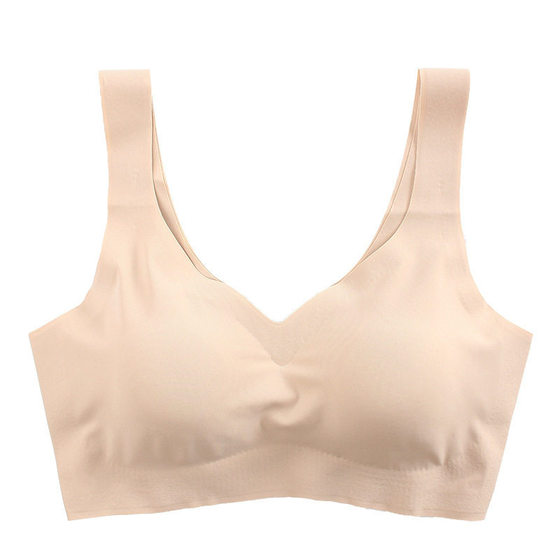 Japanese Explosions Peace of Mind Four-Generation One-Piece Traceless Push-up Sleep Bra Rimless Yoga Sports Women's Underwear