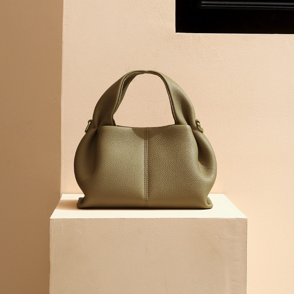 Best-Selling Genuine Leather Women's Bag Crossbody Handbag Top Grain Cowhide Tote Small Commuter Versatile Shoulder Bag - Thumbnail 2