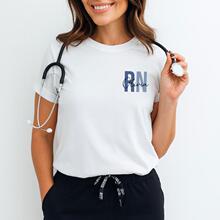 Y 32666 Gradient Logo T-Shirt ����ӡ������ �羳����ѷŷ����