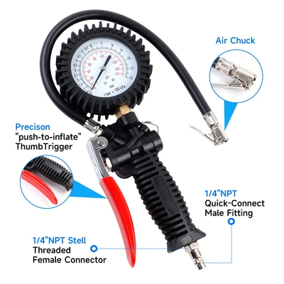 gauge, auto repair tool, Air pressure gauge/tire pressure gauge