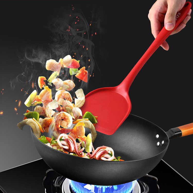 Pan antiadherente de cocina de alta temperatura resistente a la pala de cocina doméstica de grado alimenticio cocina de cocina image 1