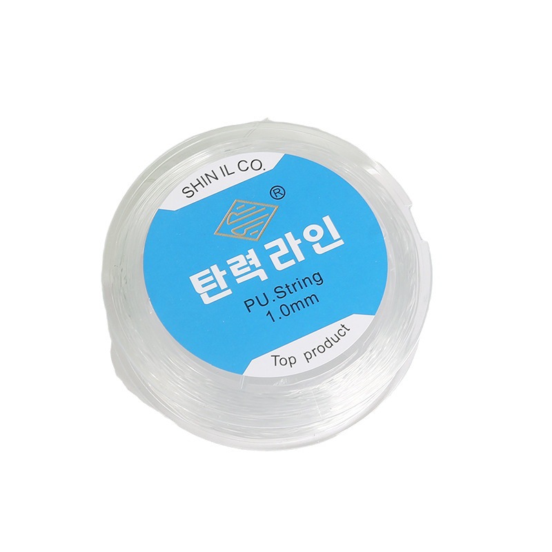 한국 버전의 크리스탈 투명 탄성 라인 수입 DIY 구슬 소재 도매 구슬 크리스탈 라인 도매 보석 액세서리