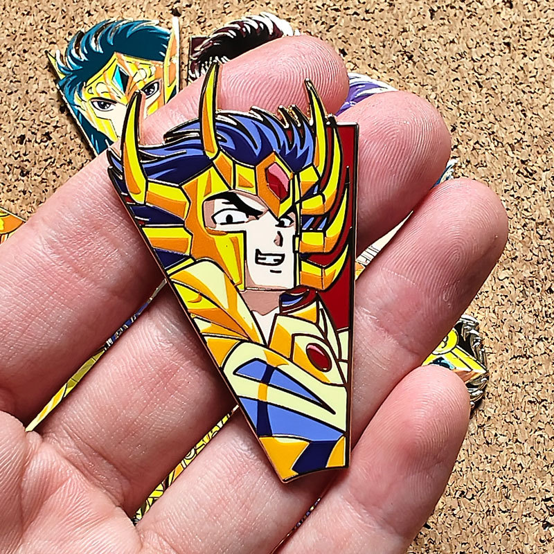 Значок-брошь Saint Seiya персонаж 1