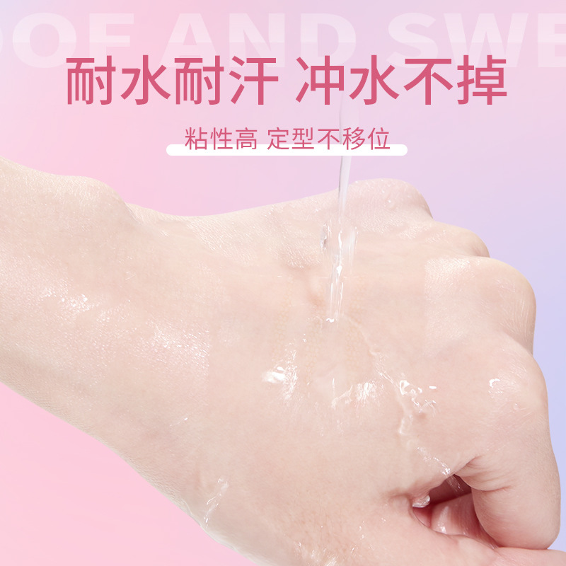 GECOMO bonito bonito ojo doble párpado invisible sin marcas natural y duradero estampado interno doble monocular ojo grande pegamento de belleza