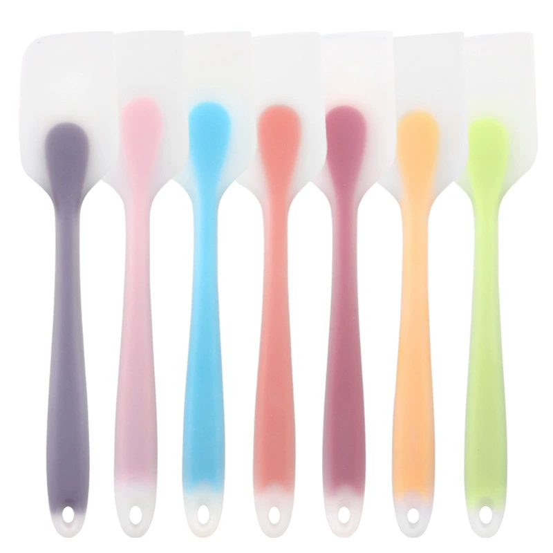 Small silicone transparent cream scraper, (Physicals)