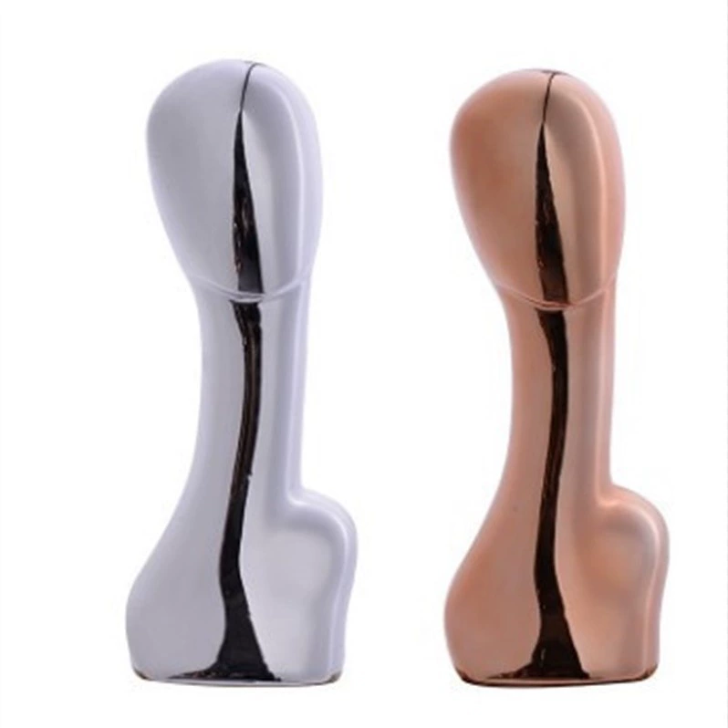 Пластиковая головка Моделирующая модель Шляпа Реквизит Плесень Мужская голова Женская голова Гальваническая голова манекена