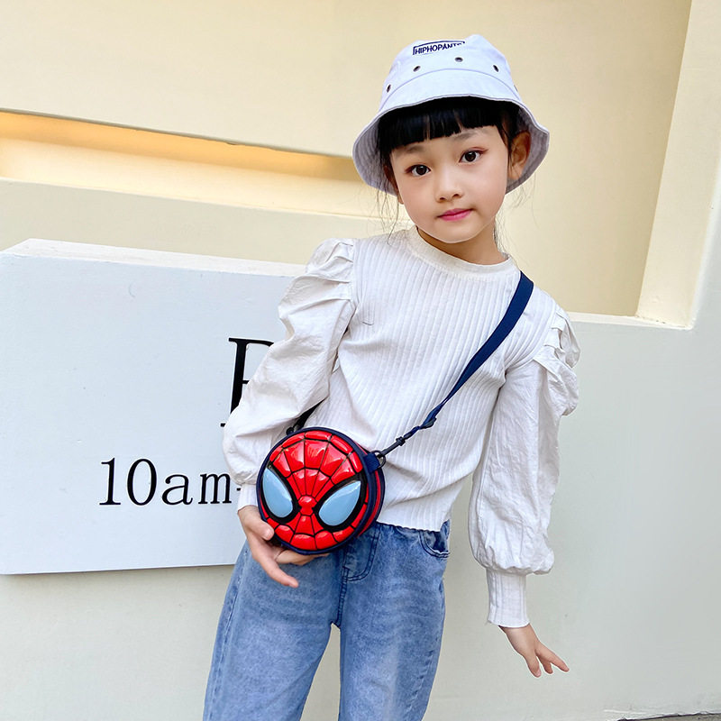 Bolso de los niños de dibujos animados chico guapo bolso de hombro niños bebé Lindo bolso de la cintura bolsa de pecho bolsa de mensajero de moda al por mayor