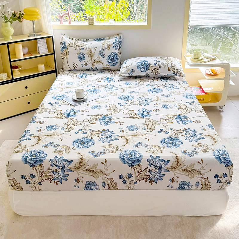 Transfronterizo ins piel abrasivo cama de una sola pieza Simmons cubierta de protección de colchón doble cubierta de cama de tres piezas al por mayor