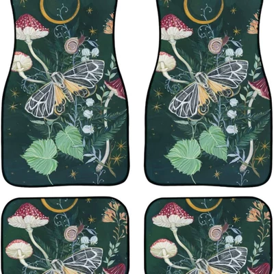 Avtomobil döşəmə paspasları — a generation of hair - car-floor-mats-49-3545-4868cm-two-pairs-of-a-total-of-four-pieces