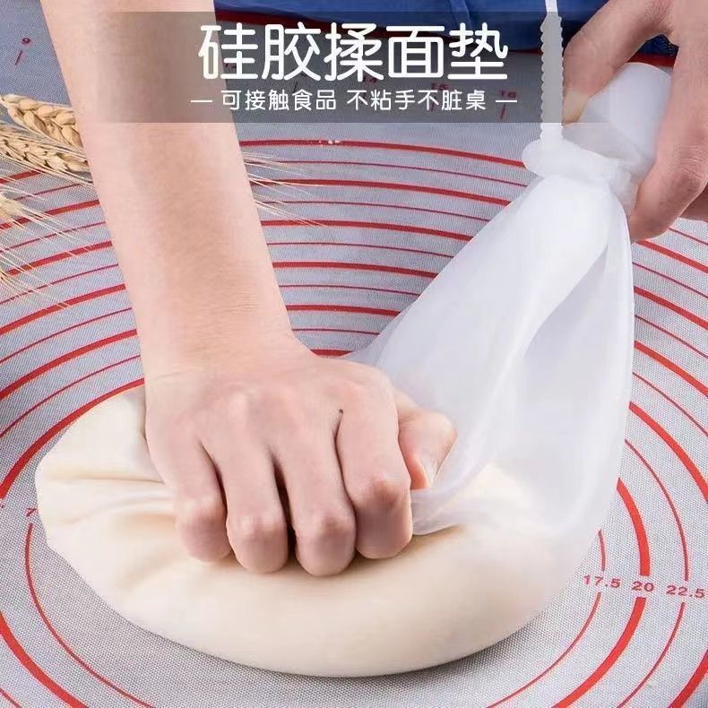 Dropshipping Silicone Kneading Mat for Dough, Non-Stick Kneading Mat, Large Baking Thickened Kneading Mat, Proofing Bag Wholesale