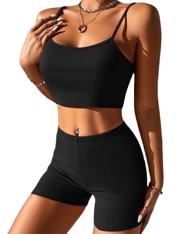 Dames sexy bretels shorts mode pak yoga pak_voghion.com