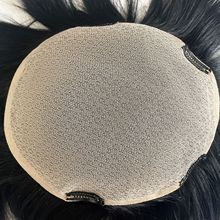 全递针男士发块真人假发许昌工厂全手织递针补发片轻薄透气逼真