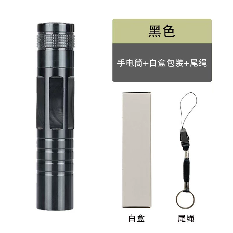 Small battery, handheld flashlight, 3W, Birthday gift