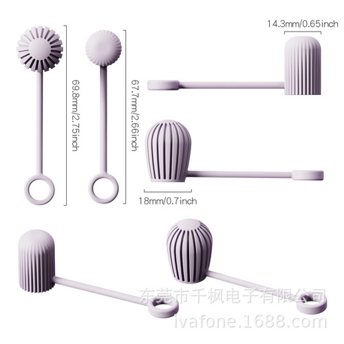 Silicone Straw Cap 6-10mm Universal Straw Cover Leak-Proof Dust-Proof Stanley Straw Accessory Food-Grade Silicone