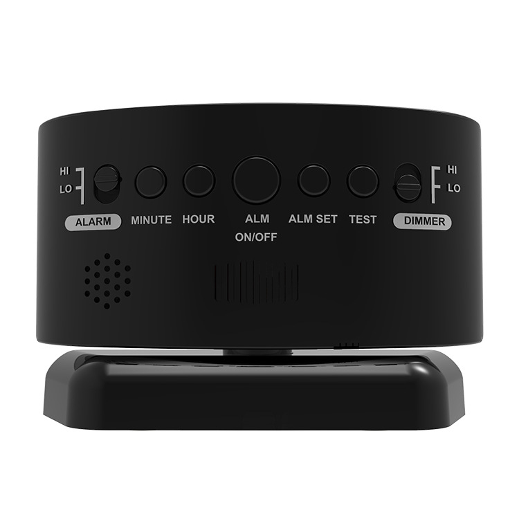 跨境LED数字闹钟创意简约多功能学生静音时钟亚马逊闹钟定制批发