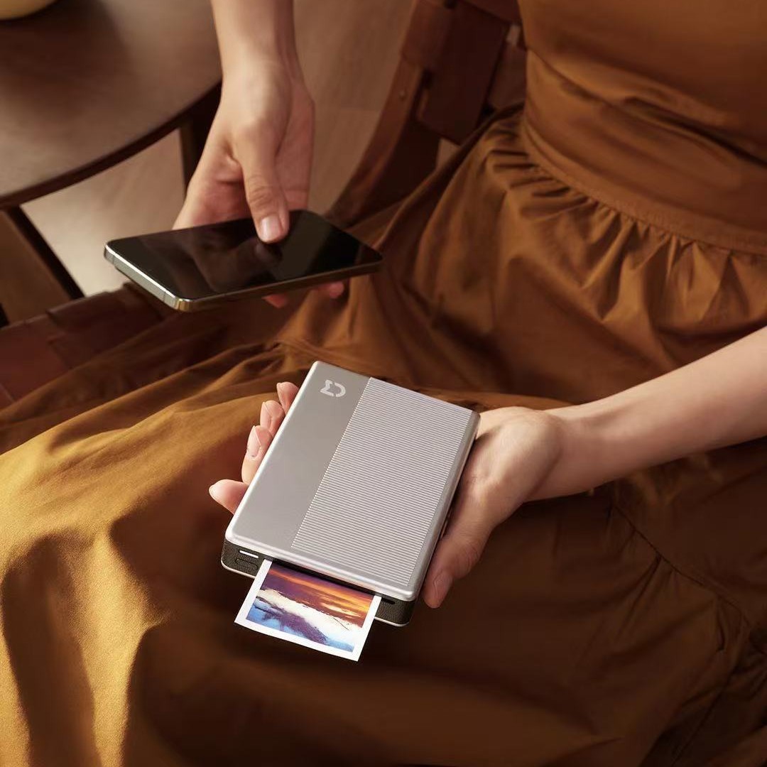 Mijia Impresora de fotos de bolsillo 1S Impresión en color Conexión inalámbrica Fotógrafo portátil para el hogar
