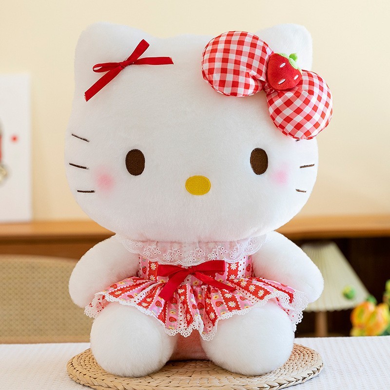 新品kt猫ぬいぐるみぬいぐるみ人形キッズ女の子女の子抱き枕プレゼント引き換え人形|undefined