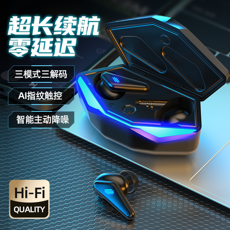 New k33 wireless in-ear Bluetooth gaming headset subwoofer 5.1 Touch HD stereo cross-border direct supply