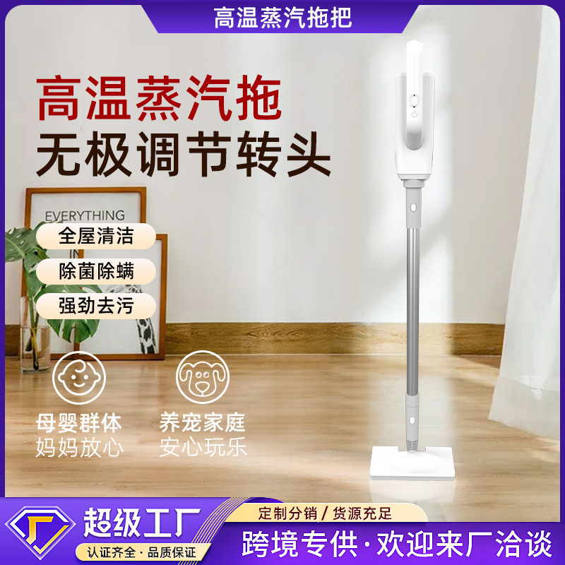 跨境手持式蒸汽拖把拖地机电动家用高温蒸汽清洁机手持多功能拖地|undefined