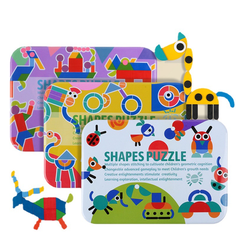 Geometric tin box box shape