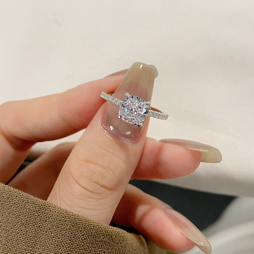 6g Weight Rings Classification 1 Piece Quantity Daily Occasion 925 Sterling Silver Material Geometric Pattern Women'S Gender Plating Design Retro Style 925 Sterling Silver Geometric Rings 5