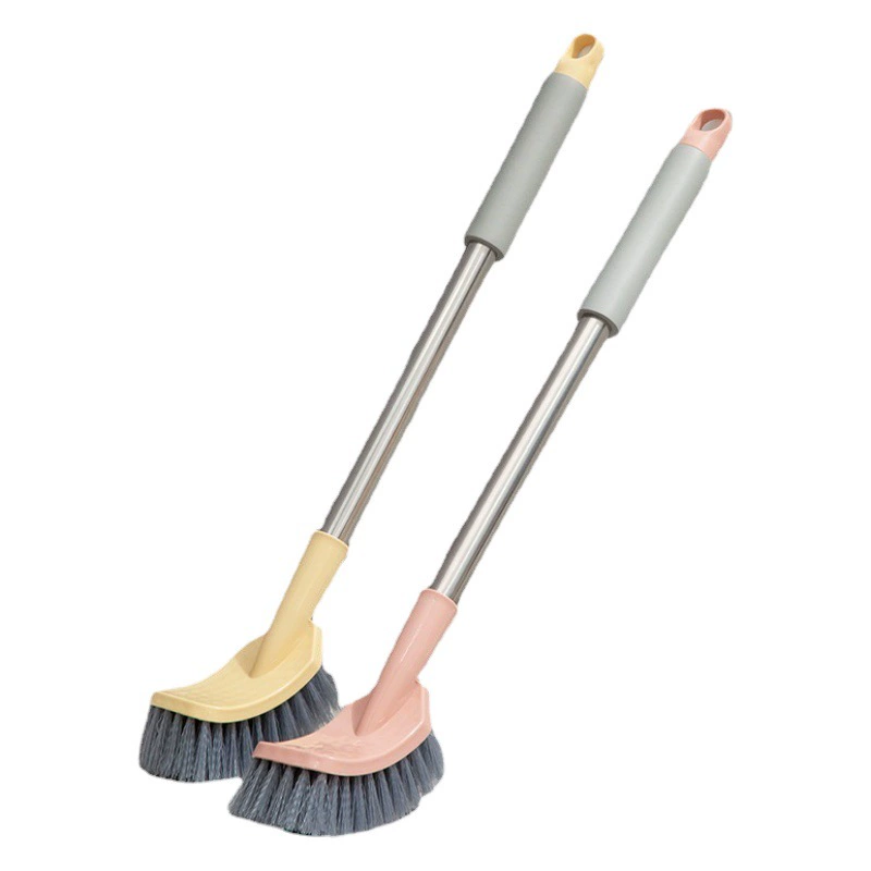 Щетка для унитаза Бытовая губка с длинной ручкой без мертвого угла Щетка для унитаза Висячий артефакт для Чистки унитаза из мягкой шерсти